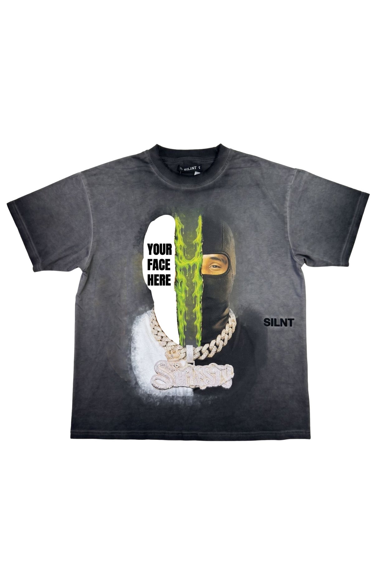 Pooh Shiesty Face Off Tee — Your Face Edition