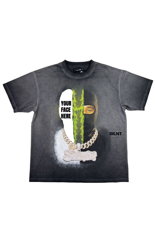 Pooh Shiesty Face Off Tee — Your Face Edition